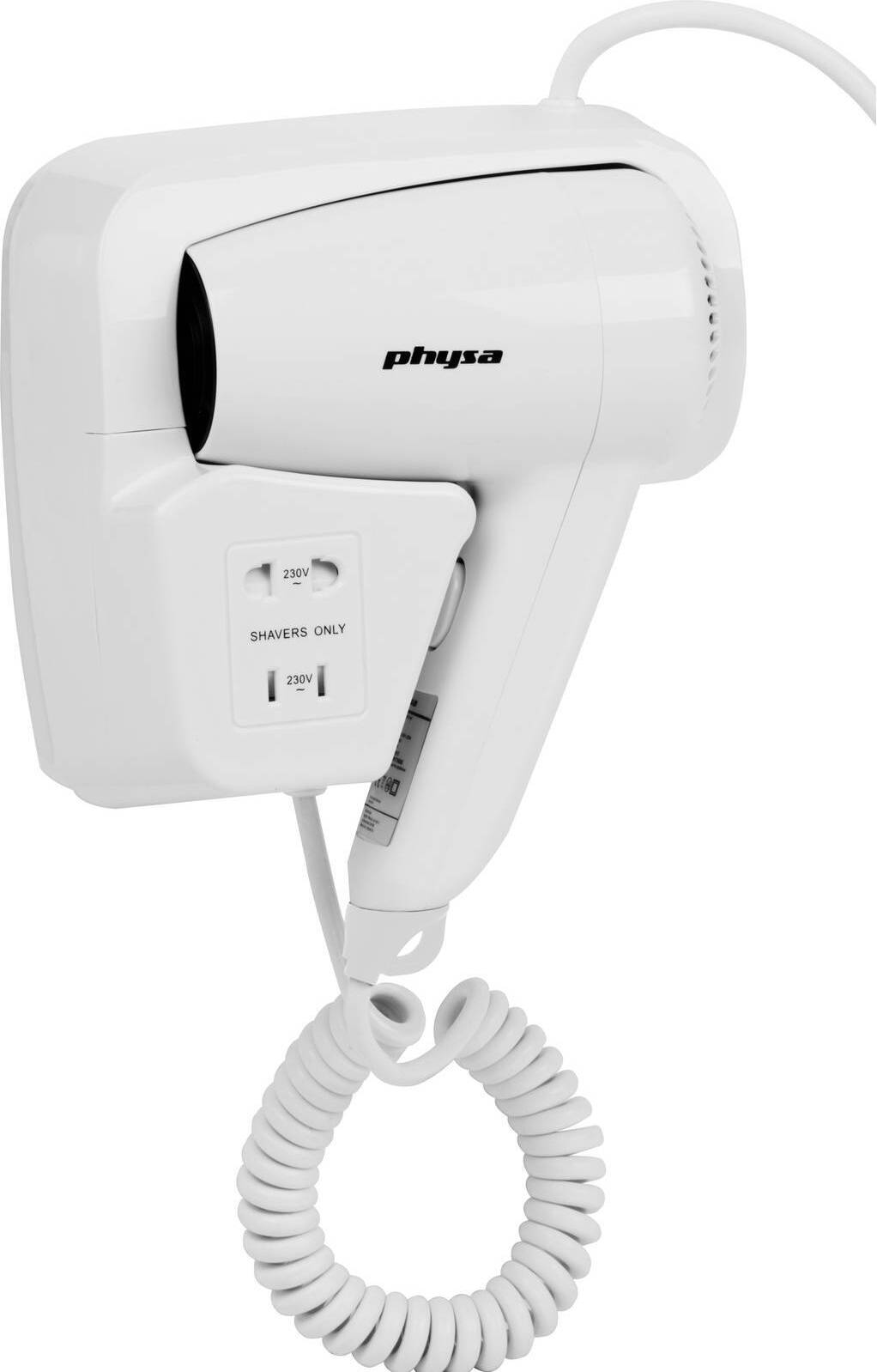 physa Wandhaartrockner - 1200 W - Weiß SICCO