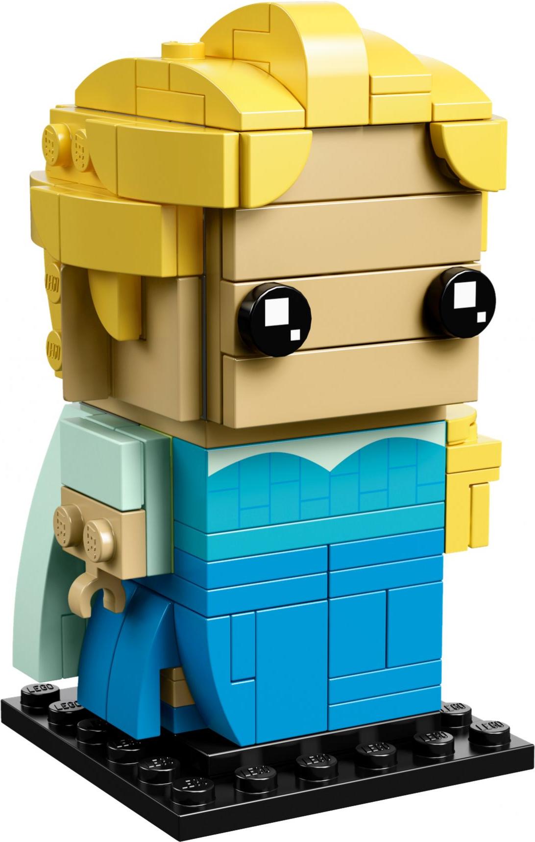 LEGO BrickHeadz Sammelfigur mit Präsentationsbasis, Modell 41617, 130 Teile