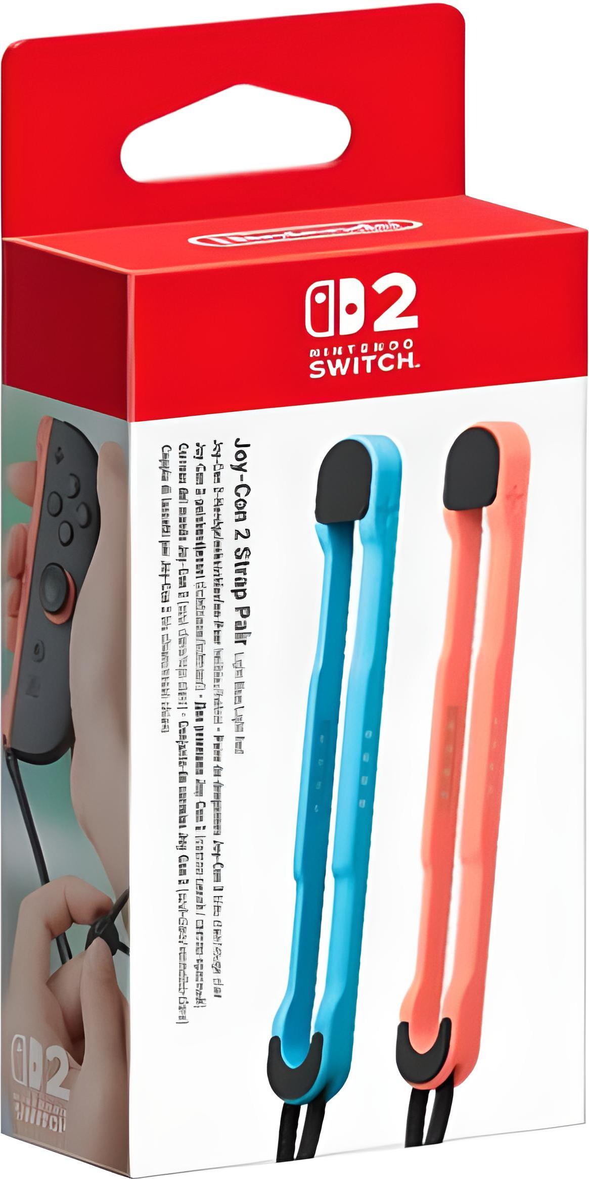 Nintendo Switch 2 Joy-Con Handgelenksschlaufe 2-er Rot/Blau 10015103