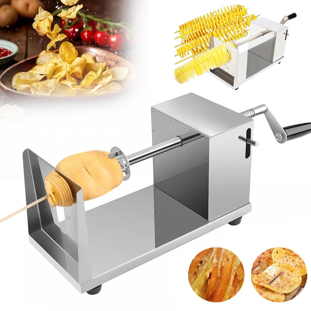 lynker Spiralschneider Kartoffelschneider Kartoffel Twister, Kartoffeln, Tornado Chips, Gurken oder Karotten