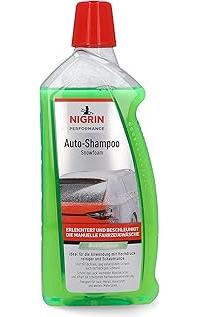 NIGRIN 20605 Auto Snowfoam 1 Liter, Foam Schaum-Shampoo erzeugt dichten,langhaftenden,schmutzlösenden Schaumteppich,Bubblegum-Duft