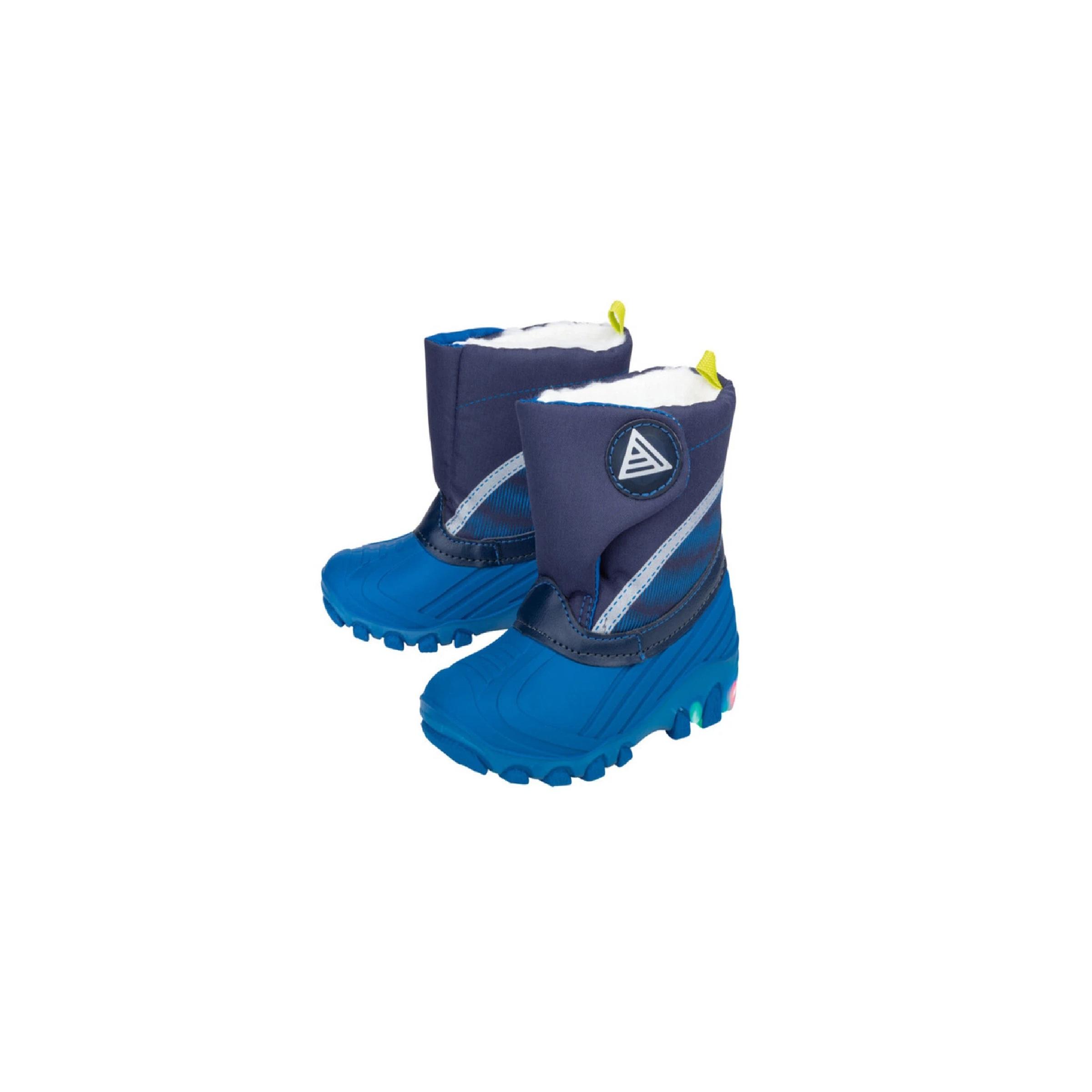 lupilu® Kleinkinder Jungen LED-Winterstiefel mit Blink-Effekt (blau, 25) -
