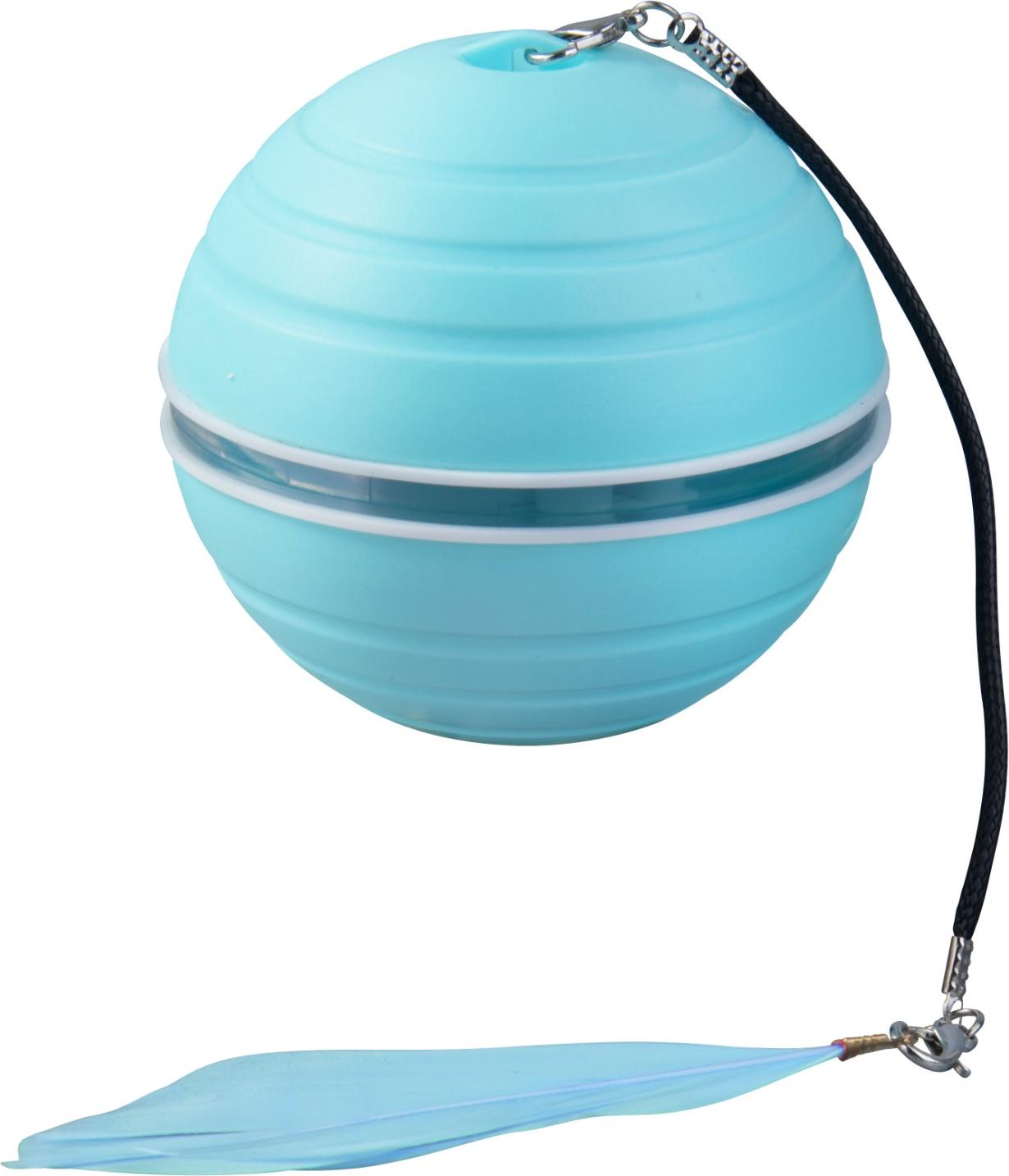 INF Automatischer Katzenball - Interaktives Spielzeug für Wohnungskatzen Blau 398065