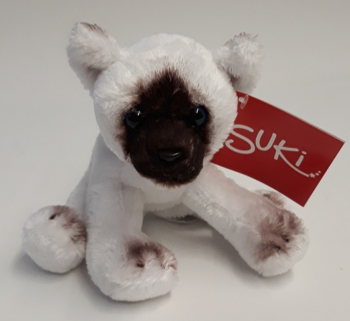 Suki 12011 Siamesische Katze 14 cm Kuscheltier Kollektion Suki Classic