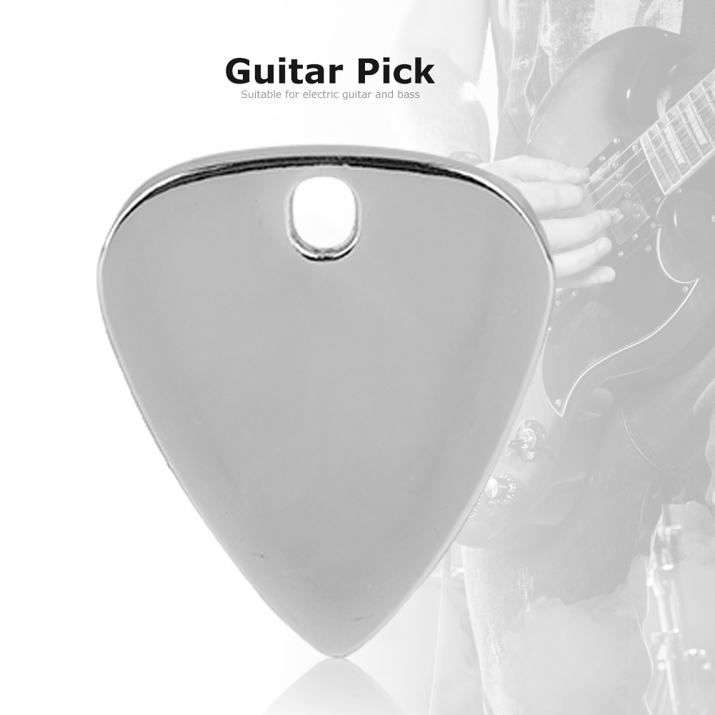 Cocosity Metall-Pick,Gitarren-Pick,Metall-Gitarren-Pick,Gitarren-Plektrum,Gitarren-Zubehör