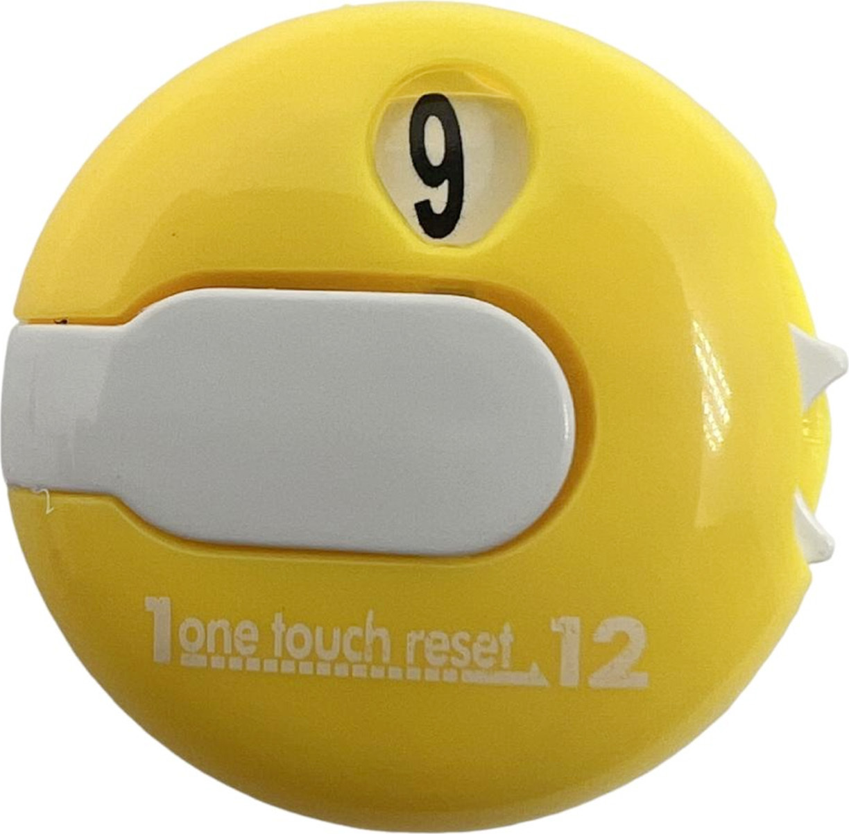 Bremen Golf-Punktezähler, Mini-Schlag-Clicker, Tally-Tracker, One-Touch-Reset, Golf-Schlagzähler, Punktezähler-Aufsatz, bis zu 12 Schläge 4188182