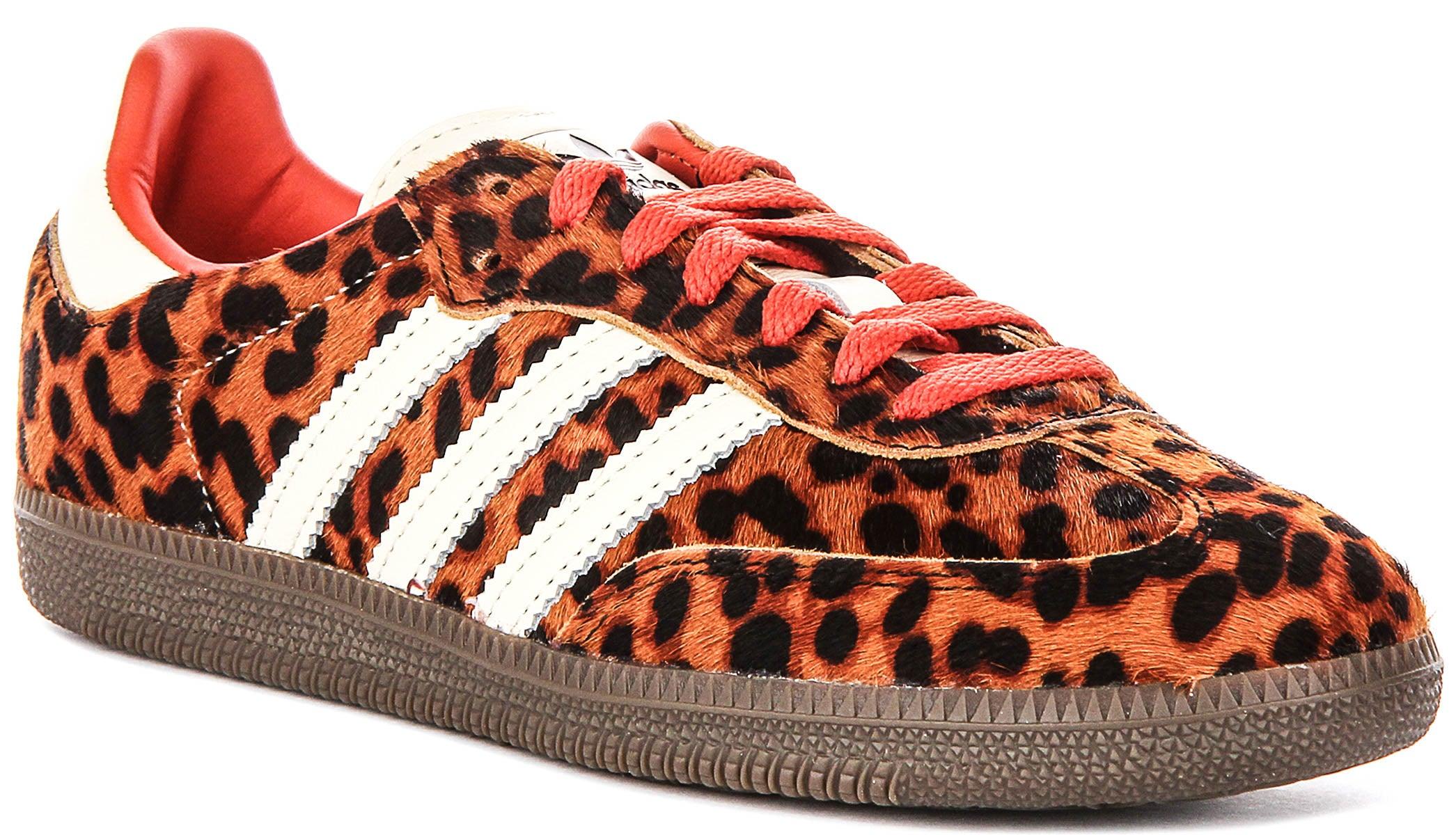 Adidas Samba OG W in Leopardenmuster für Damen – 8 UK – 42 EU – 9,5 US / Leopardenmuster JI2734
