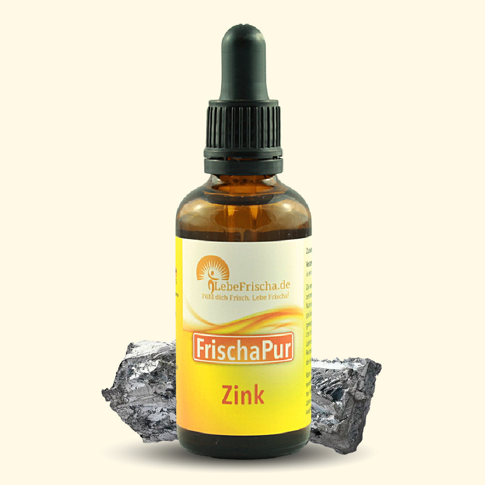 LebeFrischa Zink Tropfen 50ml flüssiges Zinksulfat ionisiert hochdosiert LF1012