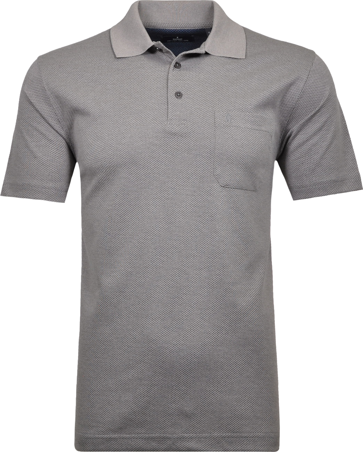 Ragman Polo fishnet 023 GRAU Größe XXL 5491391_XXL