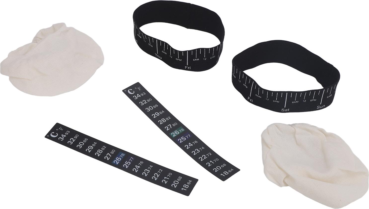 Cocosity Sauerteig Starter Jar Kit Sauerteig Jar Deckel mit Datum markiert Fütterung Band für Gläser mit 3 bis 4 Zoll Durchmesser