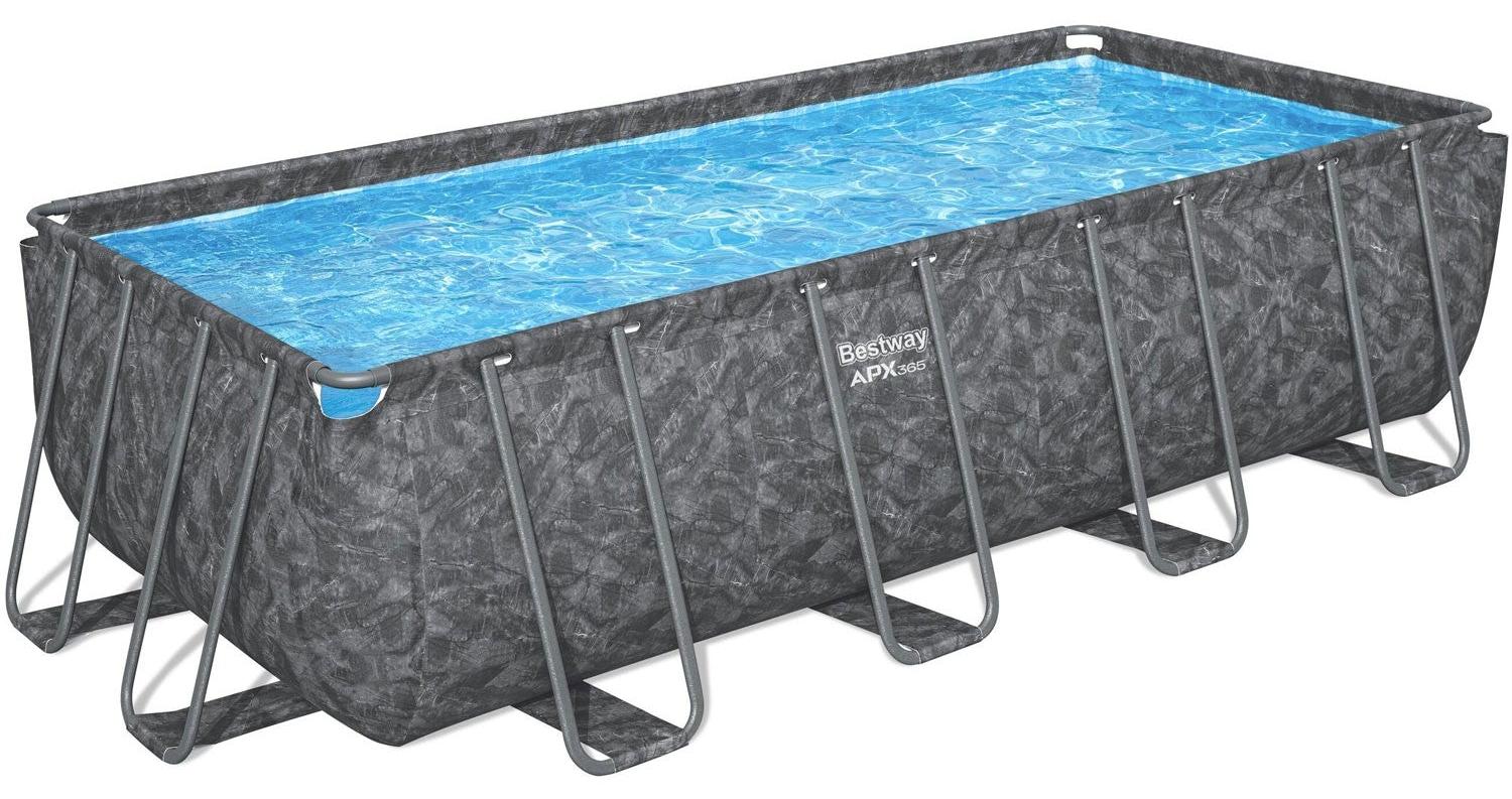 Bestway Rechteckpool-Set 5,49 m x 2,74 m x 1,32 m, Ganzjahresnutzung BCJ561KA