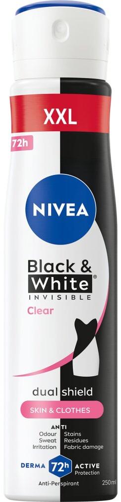 Nivea Antitranspirantspray Black & White Antitranspirant 250 ml