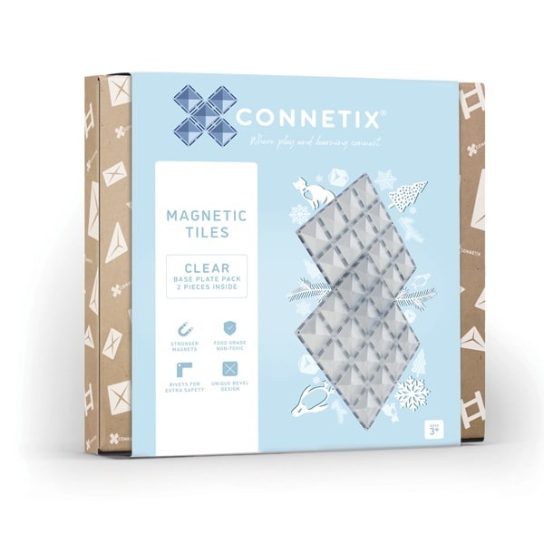 CONNETIX Construction Carreaux Magnetiques Arc-en-Ciel Pack Créatif