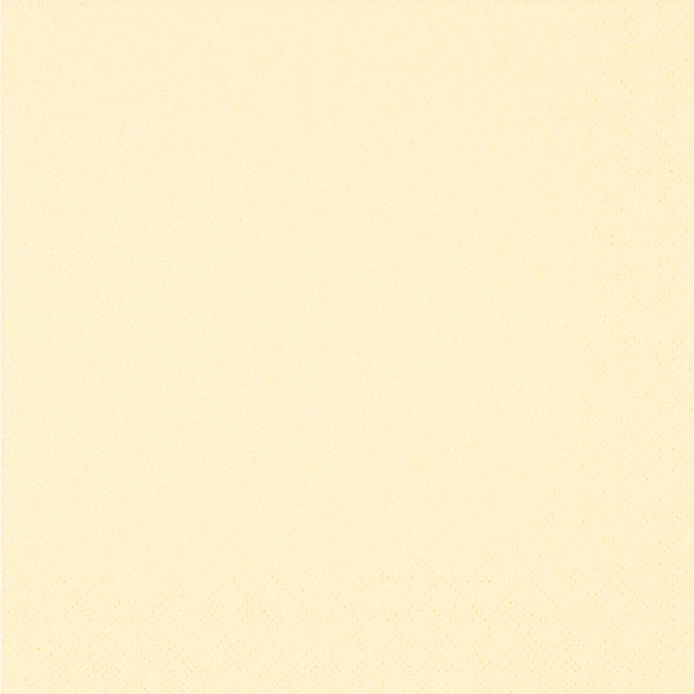 Jet Papier Servietten 33x33 Cm, 20 Stück – Hedera Ramus Beige, 3-lagig, Chlorfrei Gebleicht, Umweltfreundlich