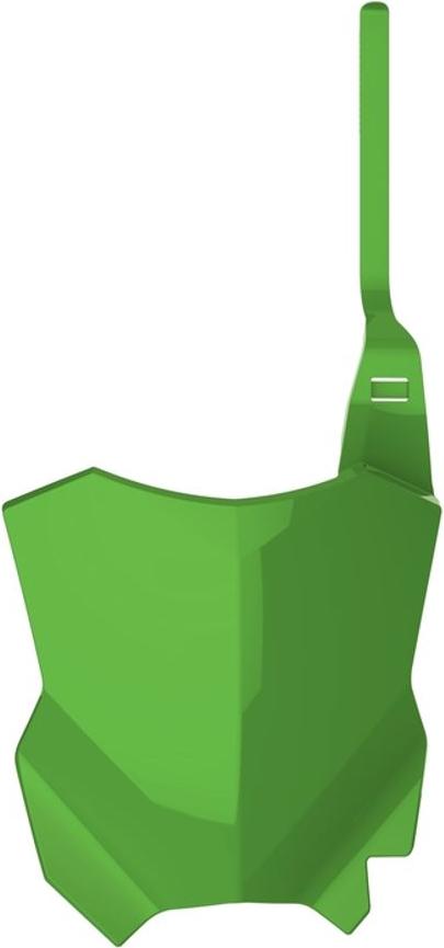 POLISPORT Frontnummernplatte Grün passend für Kawasaki KX125/250 1057631