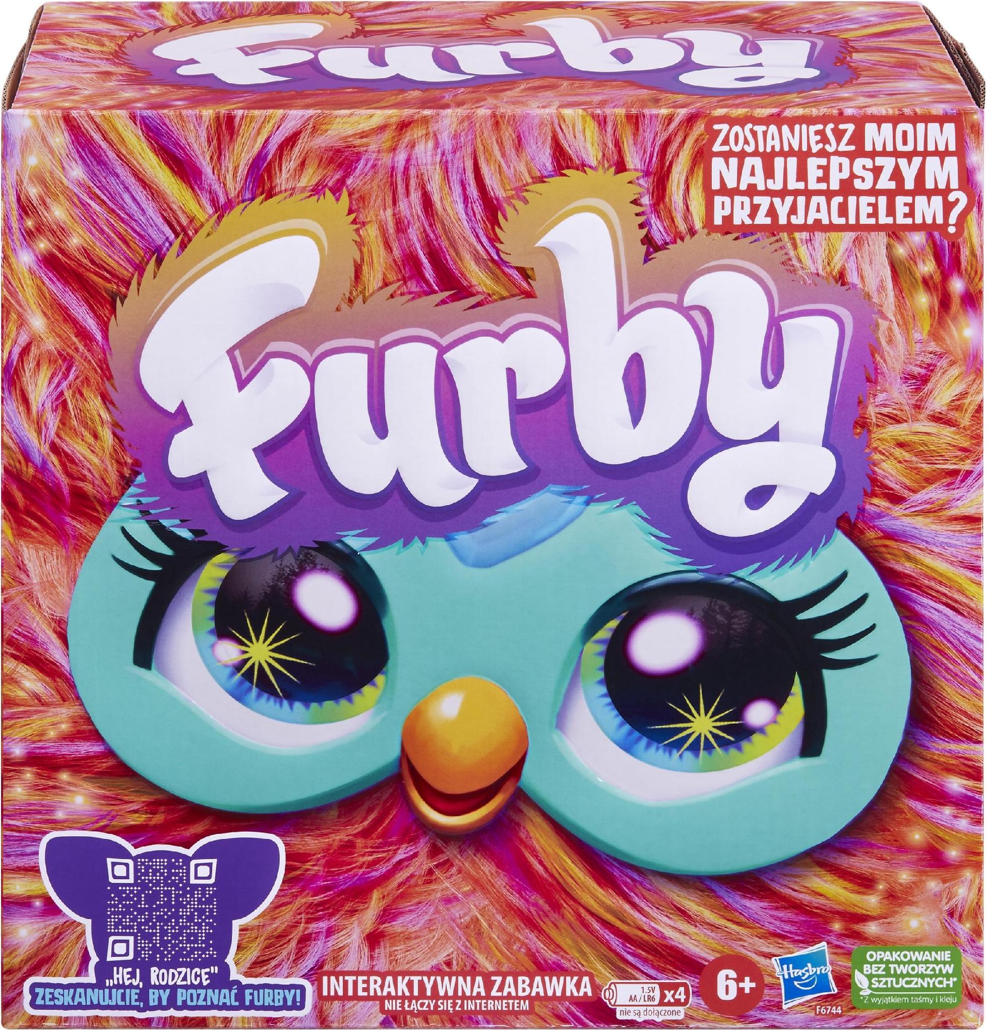 Hasbro FURBY 2.0 Interaktives Korallen-Plüschtier F6744 530004