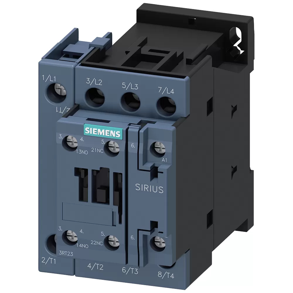 Siemens 4S SCHUETZ, AC1: 50A, 230V 50/60HZ, 85 mm, 77 mm, 93 mm, 130 mm, 510 g, 1 Stück(e) 3RT2327-1AL20