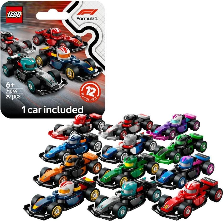 LEGO(R) MINIFIGUREN 71049 Sammlerstück F1-Auto
