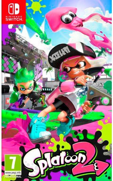 Nintendo Splatoon 2, Nintendo Switch, Režim multiplayer, E10 + (starší 10 rokov)