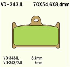 Vesrah Bremsbeläge Vd-343/2Jl