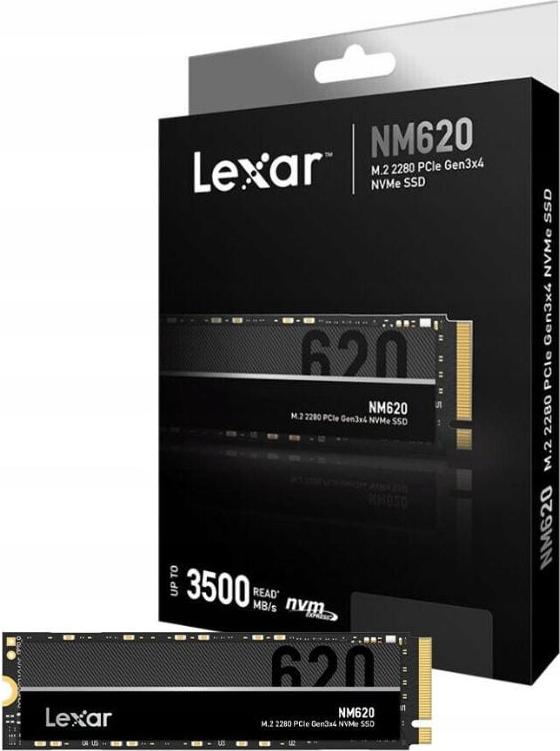 Lexar Nm620 1Tb Nvme M.2 2280 Pcie 3.0 Ssd Laufwerk 3500/3000Mb/S Für Kreativschaffende BELLA-T-1653
