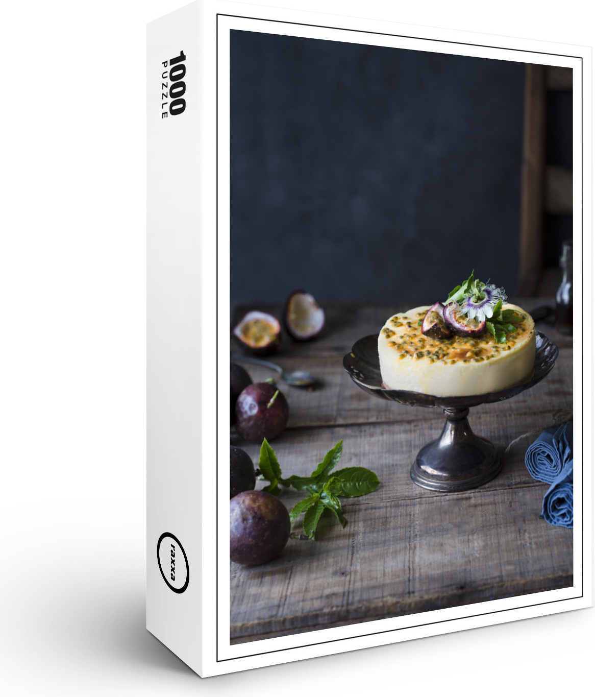 raxxa Premium-Puzzle "Passion flower cake", 1000 Teile 1-14270-17126-316