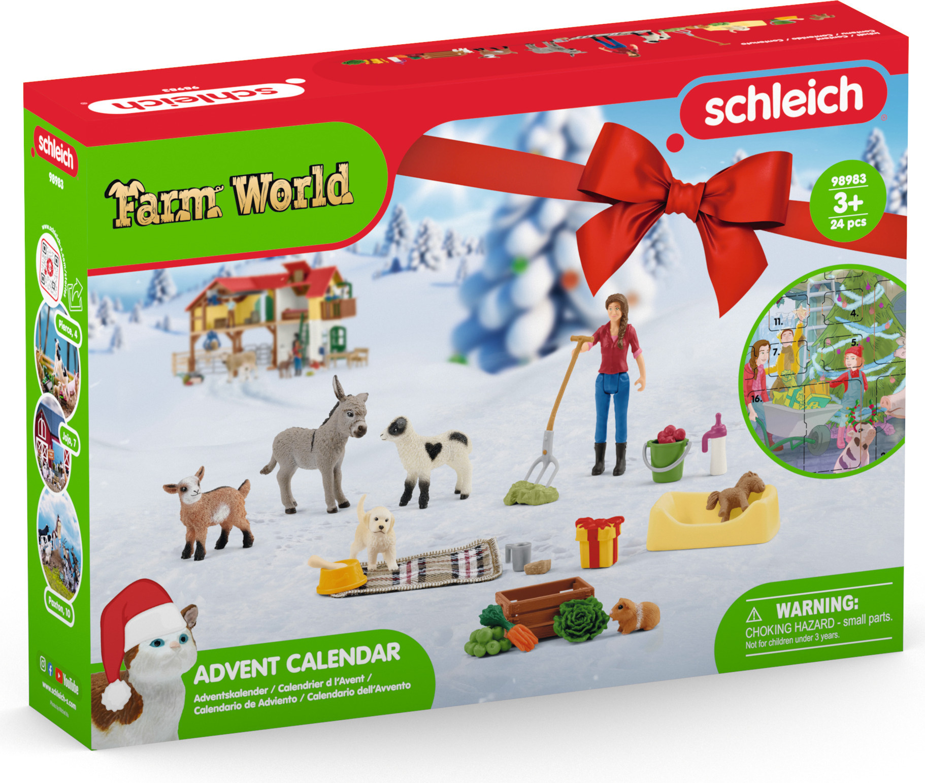 Adventný kalendár Domáce zvieratá SCHLEICH 102698983