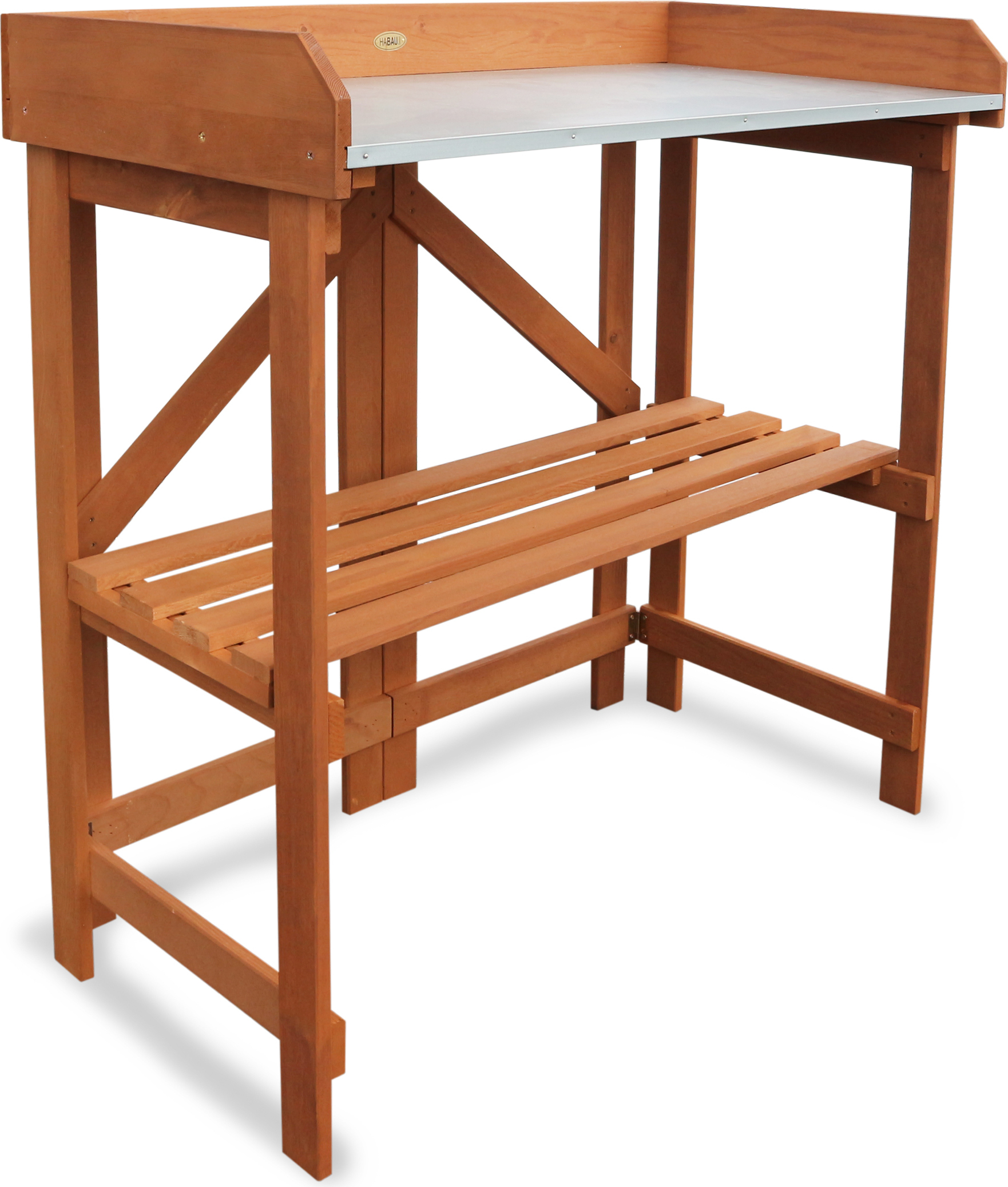 HABAU Pflanztisch aus Hemlocktanne, klappbar 663