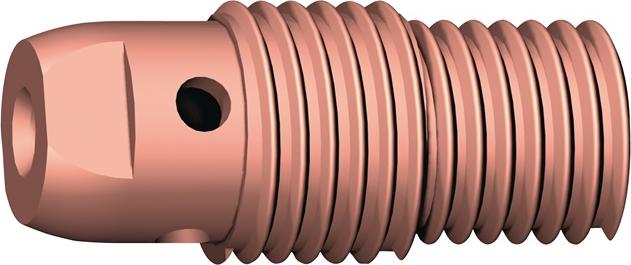 Abicor Binzel Spannhlsengehuse 2,4 mm mit Gaslinse ABITIG 9/20 701.0309