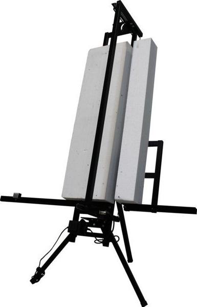 NoBrand Heißdrahtschneider für Polystyrol, 1550 mm Schnittbreite, 1320 mm Schnitthöhe, 330 mm Schnitttiefe