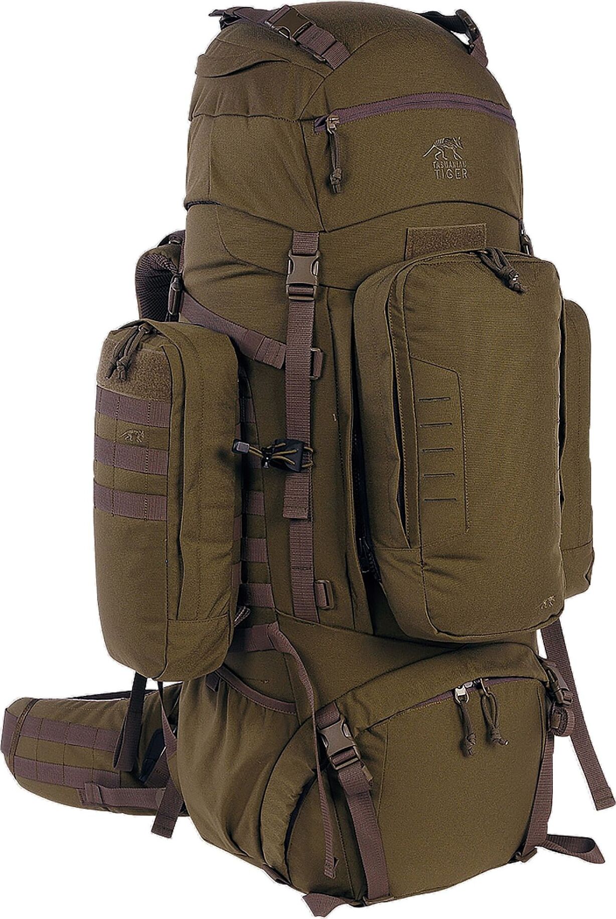 Tasmanian Tiger, Rucksack RANGE 90L, oliv