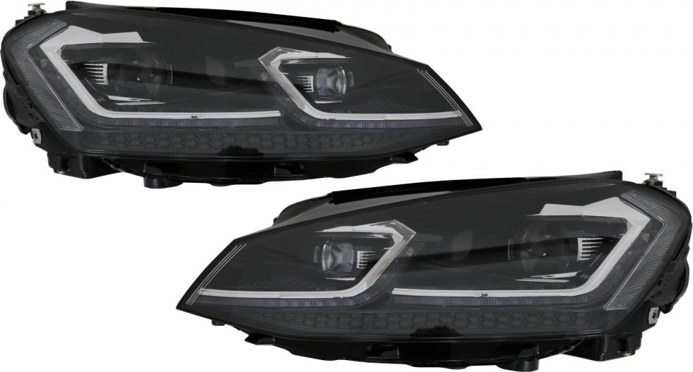 KITT Specials LED Scheinwerfer für VW Golf 7 12-17 Facelift G7.5 R Look Sequenzielle Lichter.