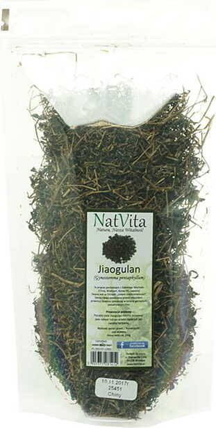 Gynostemma Jiaogulan geschnitten mit 100 g NATVITA