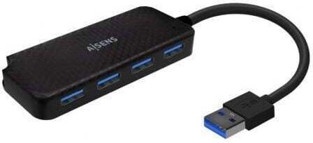Rozbočovač USB 3.0 Aisens A106-0713/ 4xUSB