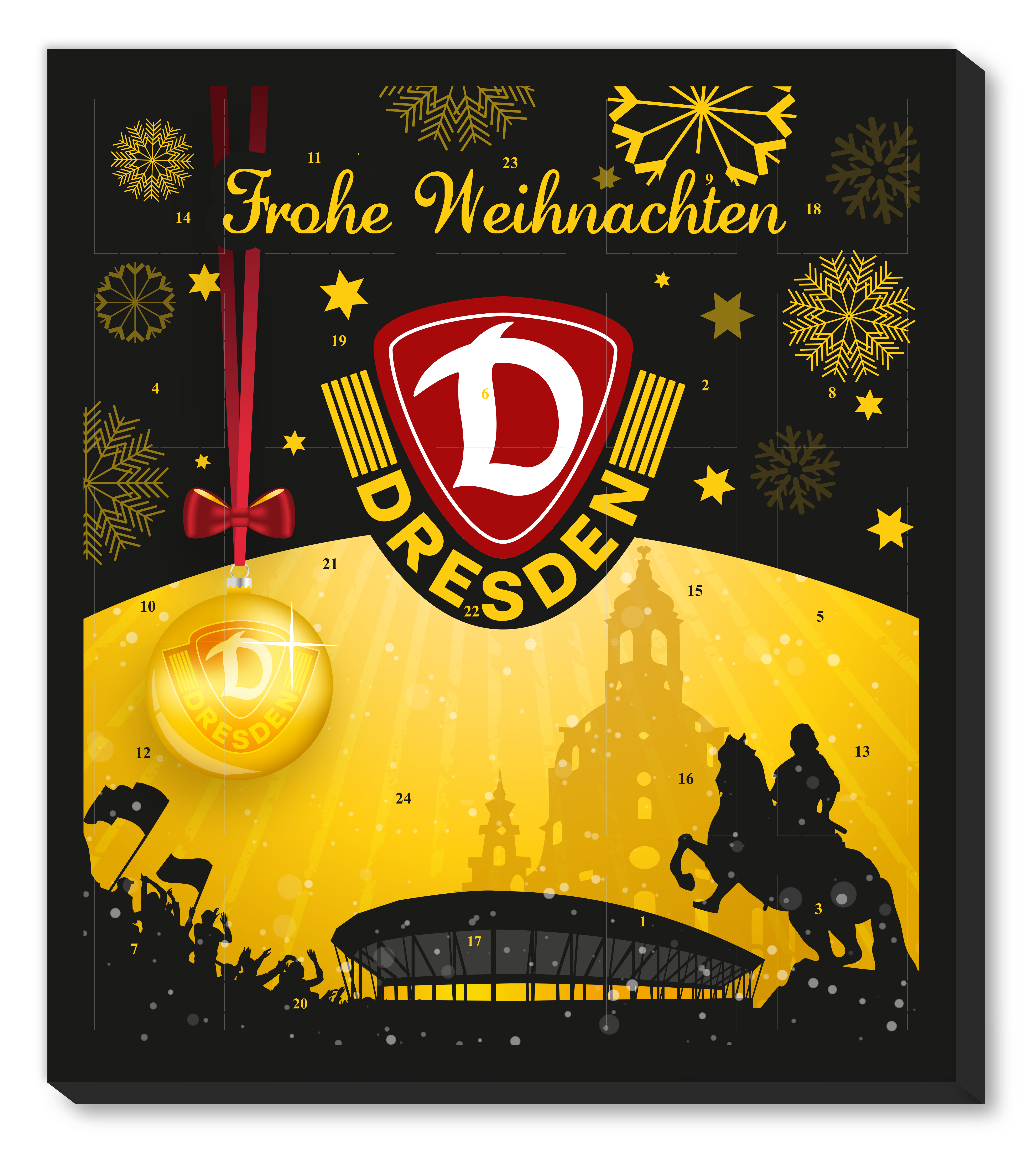 Fan-Shop Sweets Dynamo Dresden Premium Adventskalender 2020 
