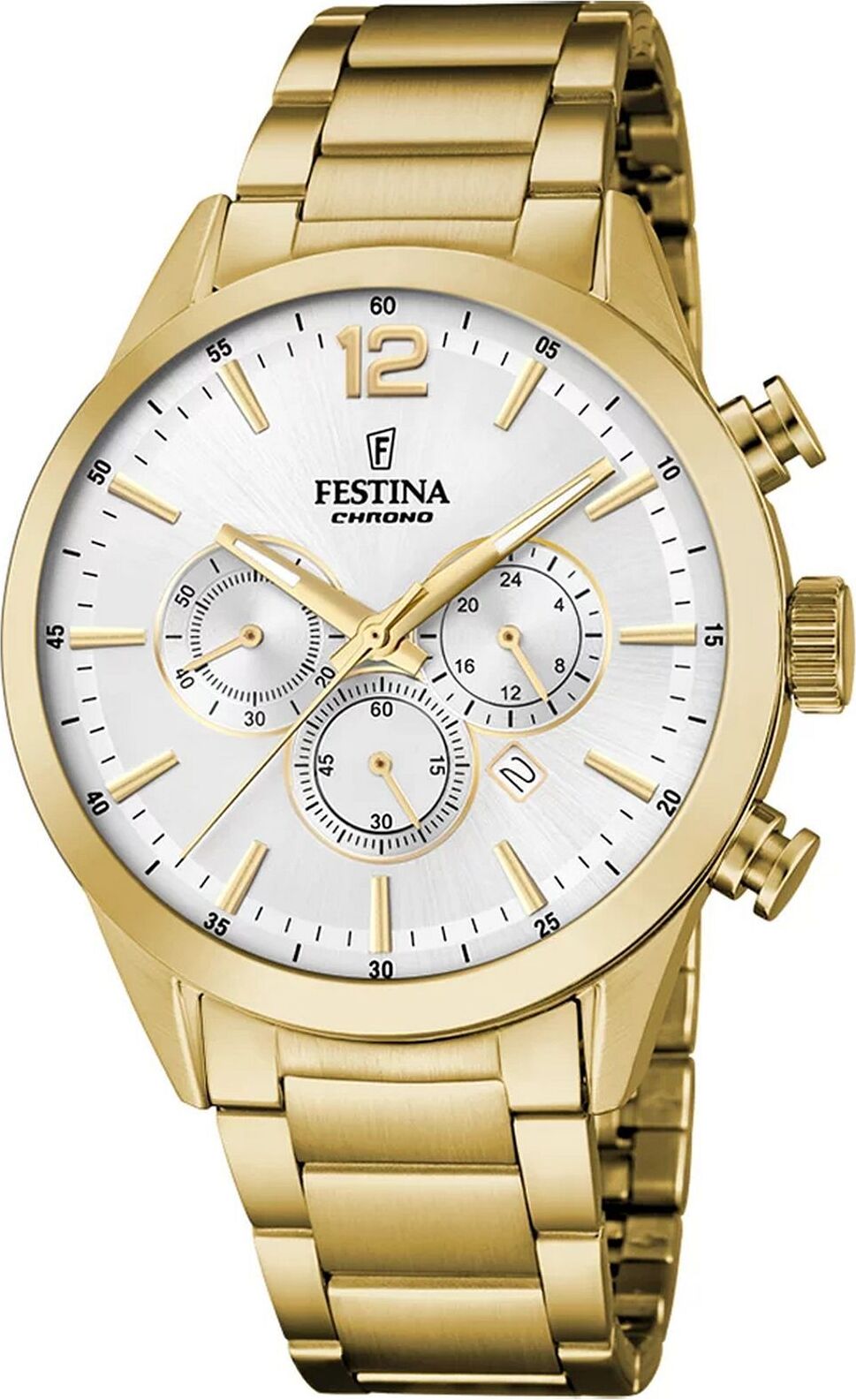 Festina - Náramkové hodinky - Pánske - Quartz - Nadčasový chronograf - F20633/1