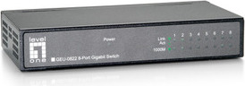 Level One GEU-0822 8portový gigabitový ethernetový prepínač