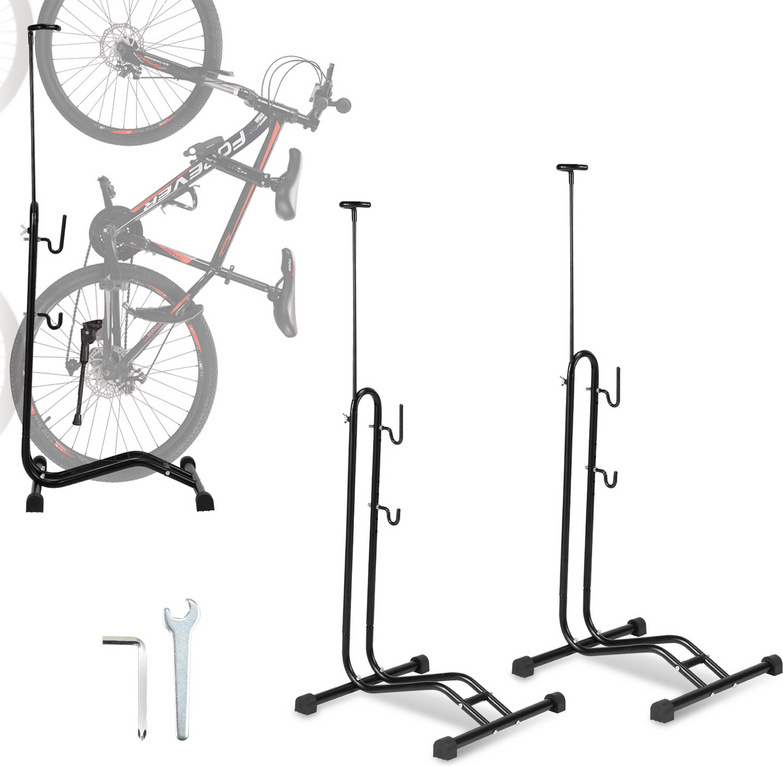 Gioma Bikestand Supporto Cavalletto Bici Parcheggio Reak Fork Stand Stilo GC 215-00 - 100% MADE IN ITALY - Foto 7