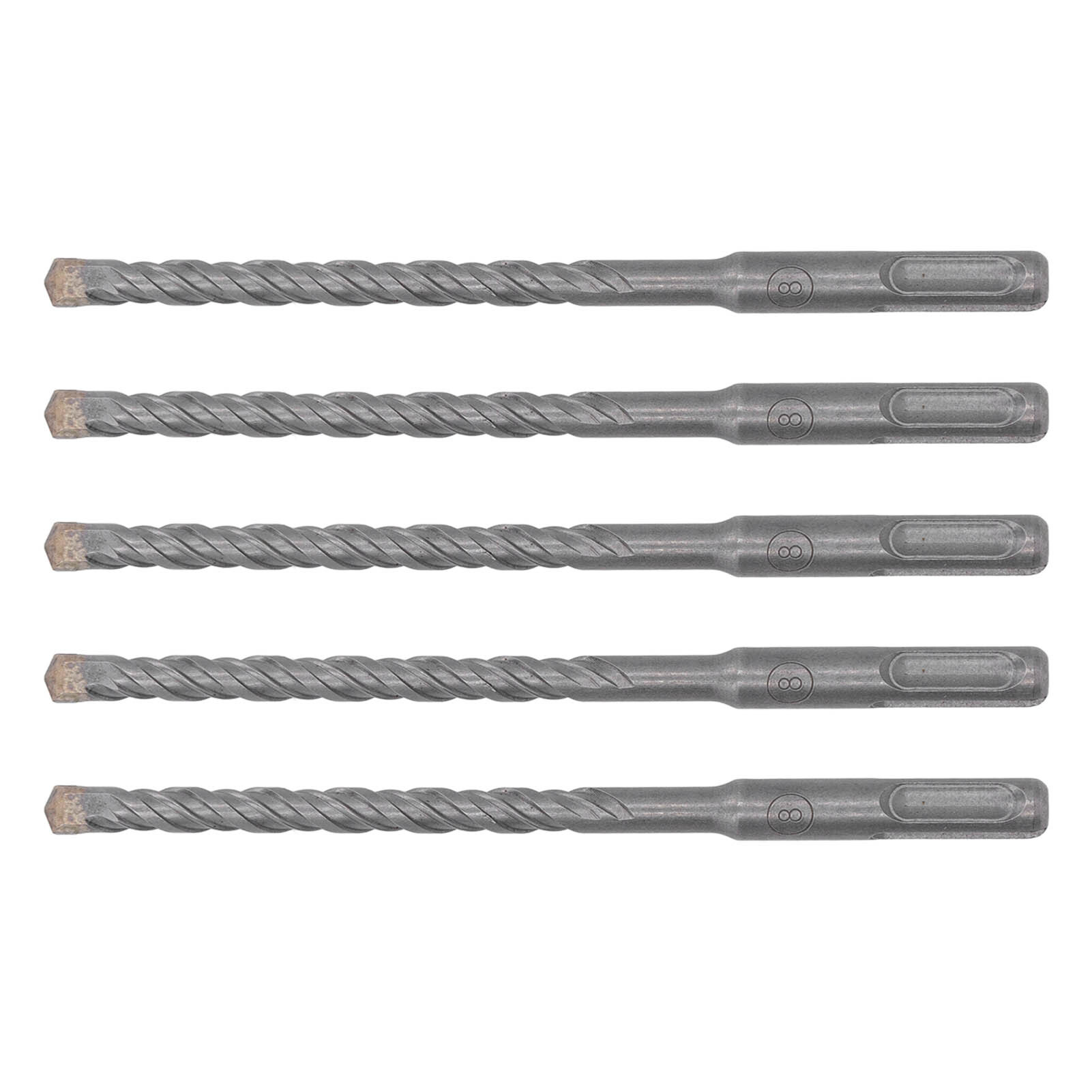 Cocosity Hammerbohrer,Hartmetall-Bohrer,Beton-Bohrer,Schlagbohrer,Bohrer-Set,Bohrer