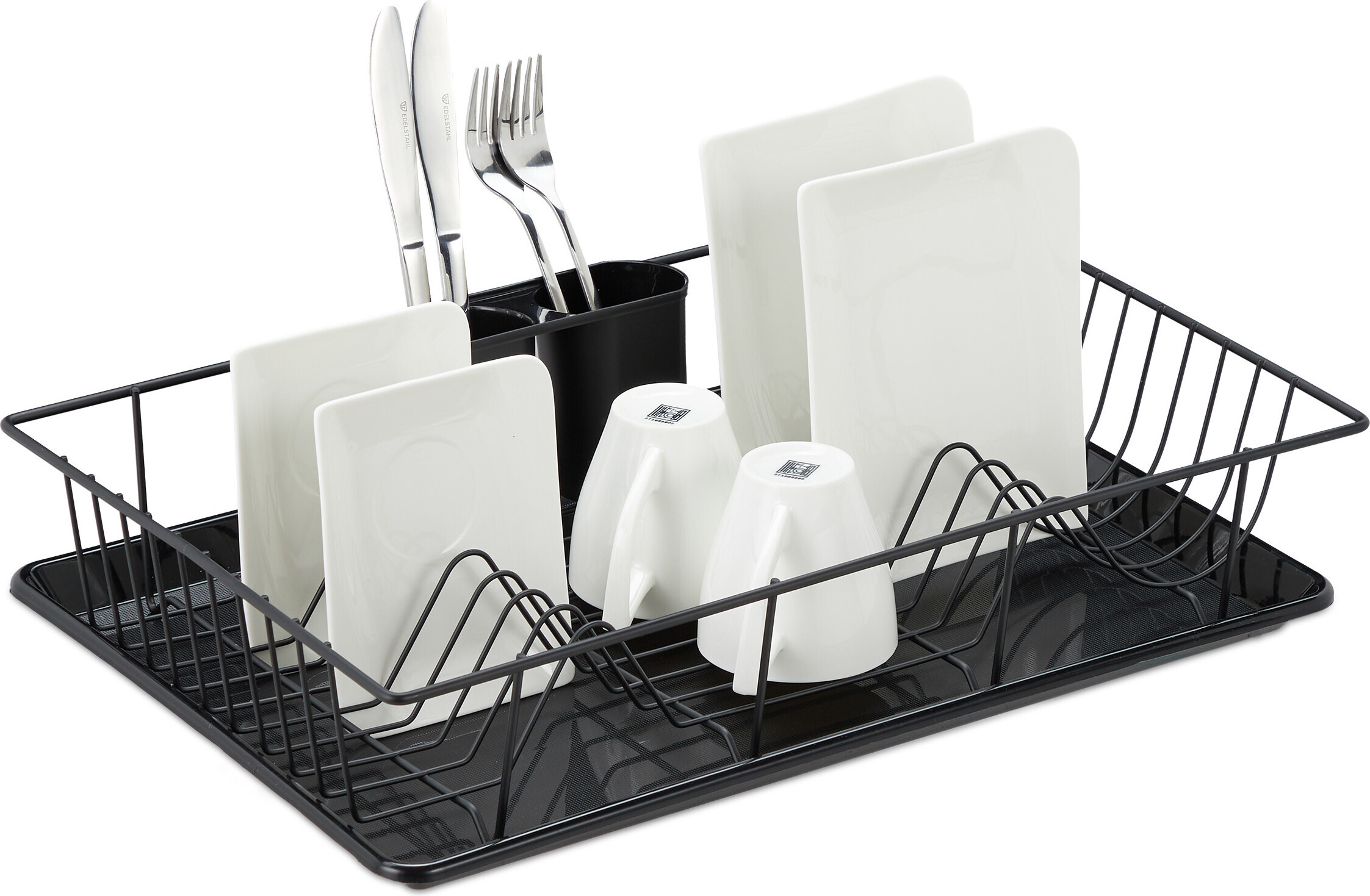 Lot De 2 Plateaux égouttoirs Pour Distributeur De Savon - ABS Blanc, 13x9x18,5 Cm, Mural, Salle De Bain/bureau