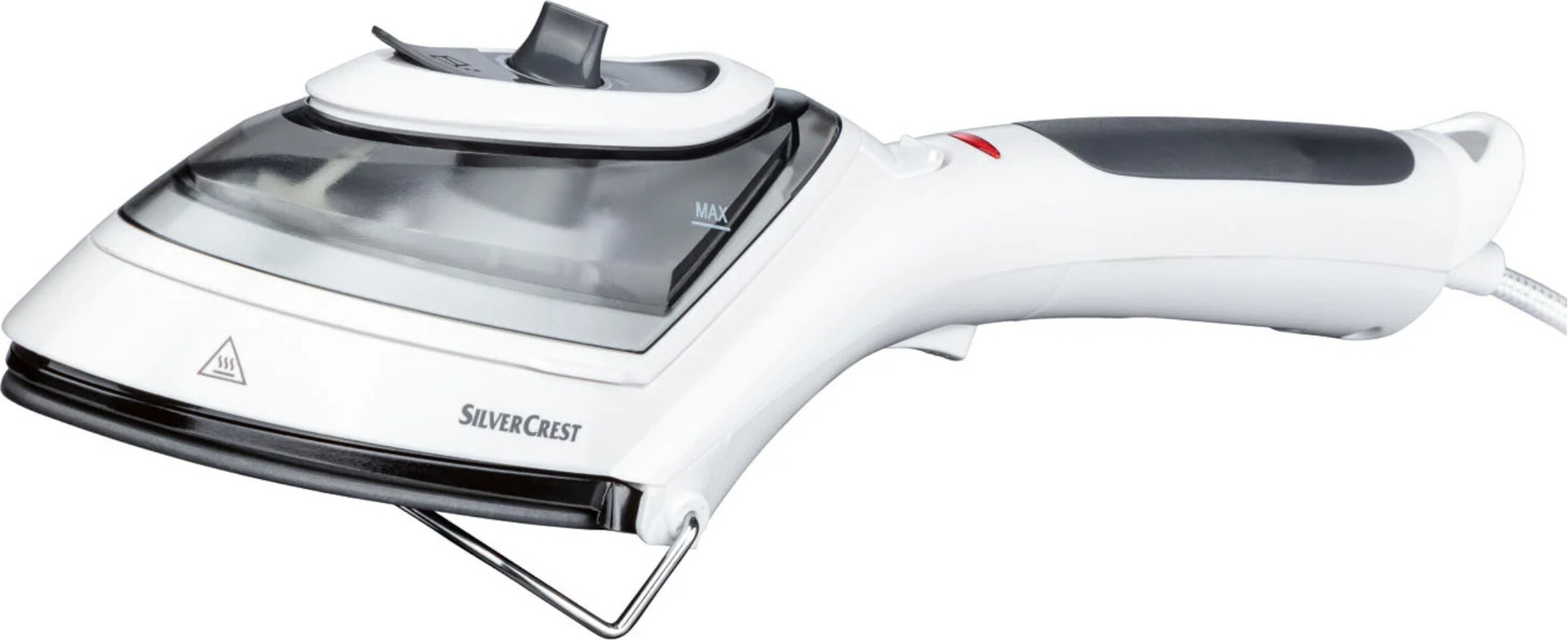 Silvercrest Dampfbürste SDRB 1000 B1 grau Dampfbügler Bügler Glätter