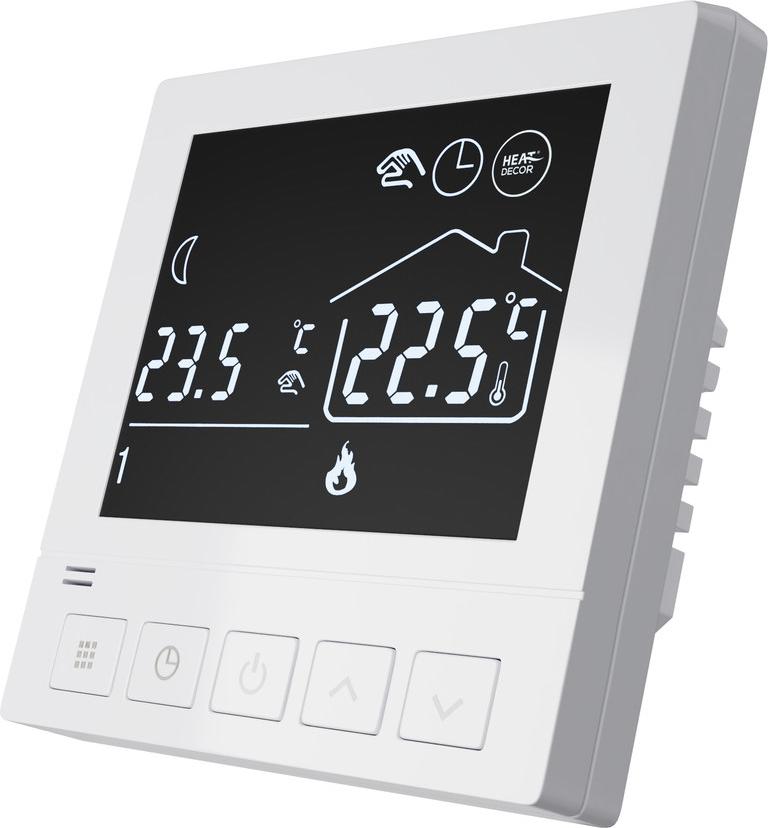 HEAT DECOR HD-T02 Programmierbarer Thermostat - Weiß