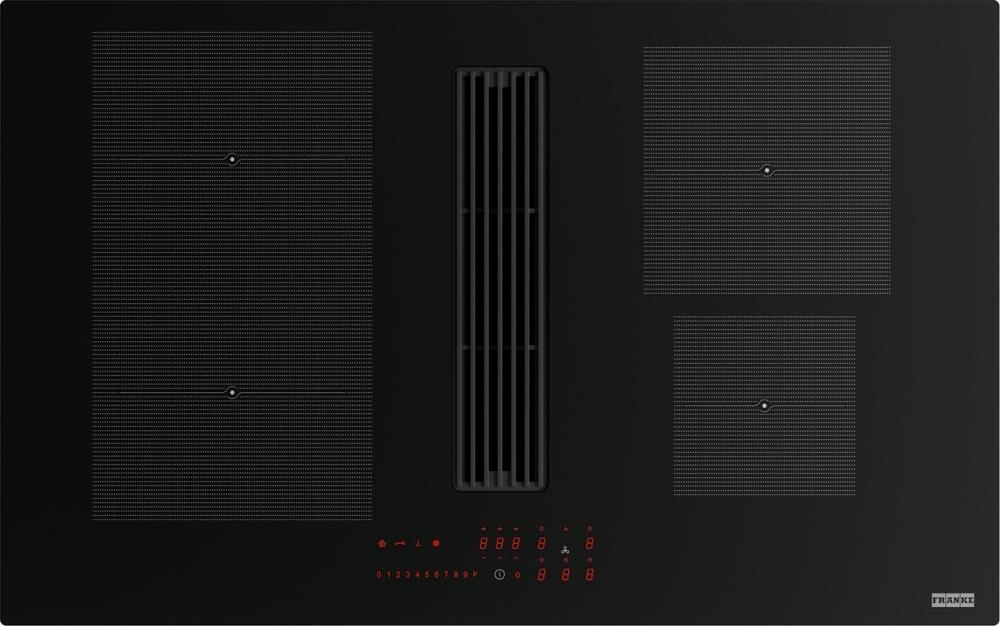 Franke Maris FMA 8381R HI, Čierna, Vstavaný, 83 cm, Indukčná varná doska so zónami, Sklo, 4 zone(s)