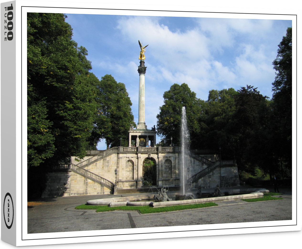 raxxa Premium-Puzzle "Prinzregententerrasse München", 1000 Teile 1-14270-16594-262