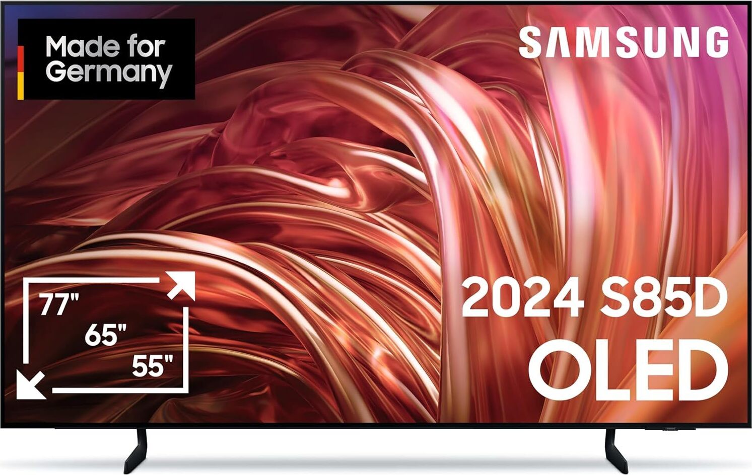 SAMSUNG GQ55S85D OLED TV (Flat, 55 Zoll / 138 cm, 4K, SMART TV, Tizen) GQ55S85DAEXZG