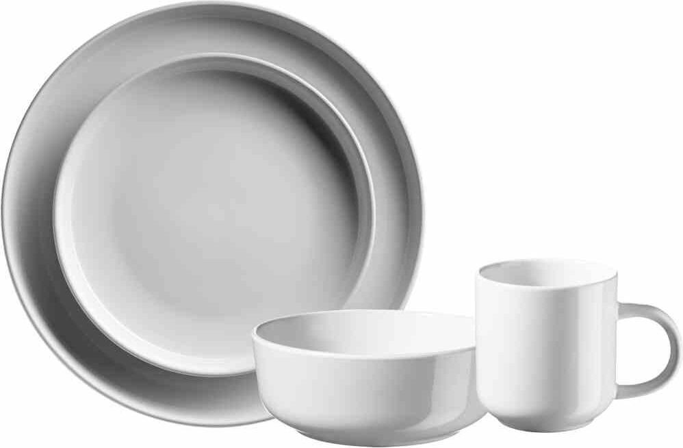 Servizio da tavola in gres, servizio combinato vancasso 16