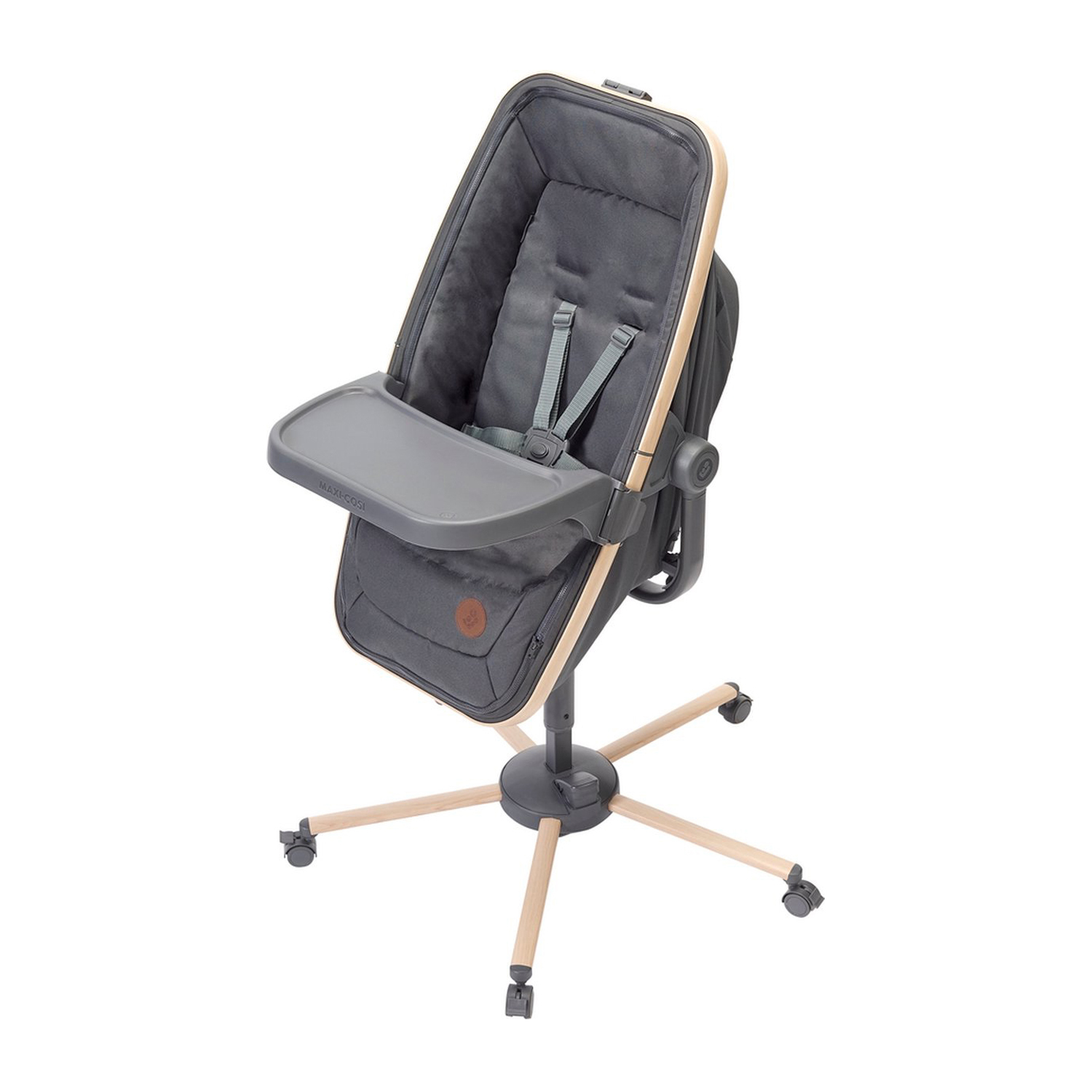 Maxi Cosi Alba All-In-One-Stubenwagen, Liegesessel und Hochstuhl Beyond Graphite