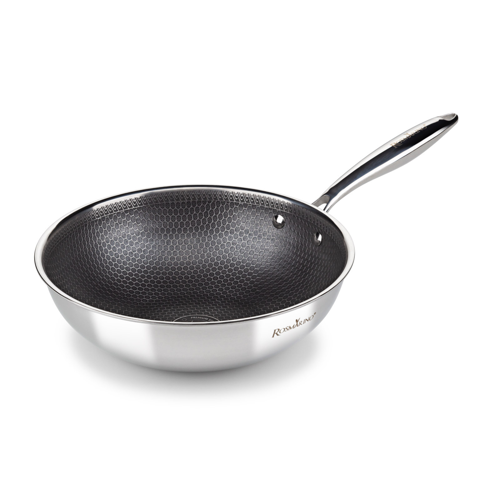 AD VITA Premium Wokpfanne Rosmarino HexaPro - 28 cm