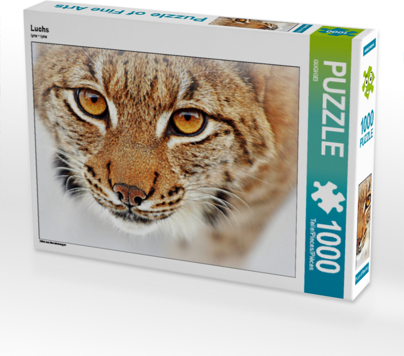 Calvendo Luchs 1000 Teile Puzzle quer 640x480mm, CALVENDO; 7296704