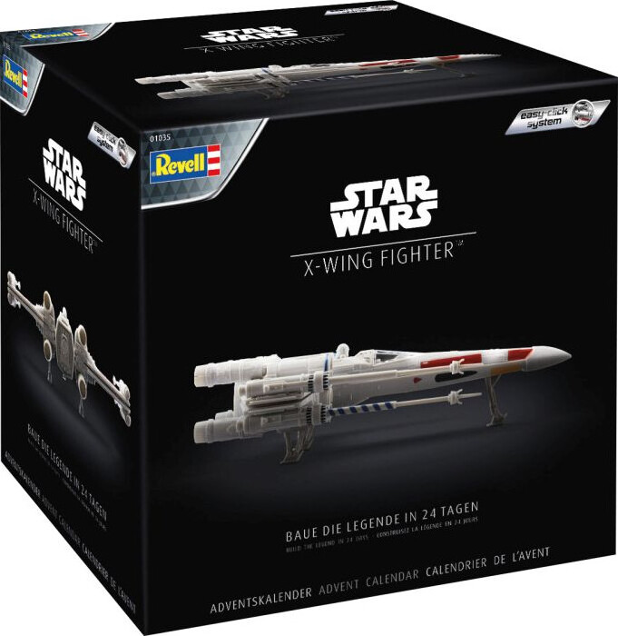 Revell - Adventný kalendár Star Wars X-Wing Fighter 1:57 01035